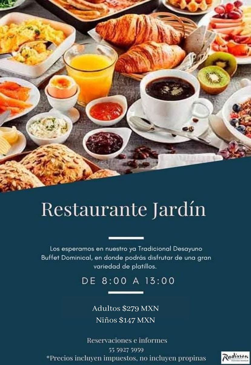 Total 56+ imagen radisson perisur buffet